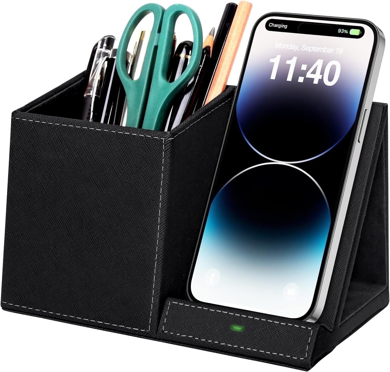 Miroddi Wireless Charging Desk Organizer Pen Holder FreeShip No Import Fee
