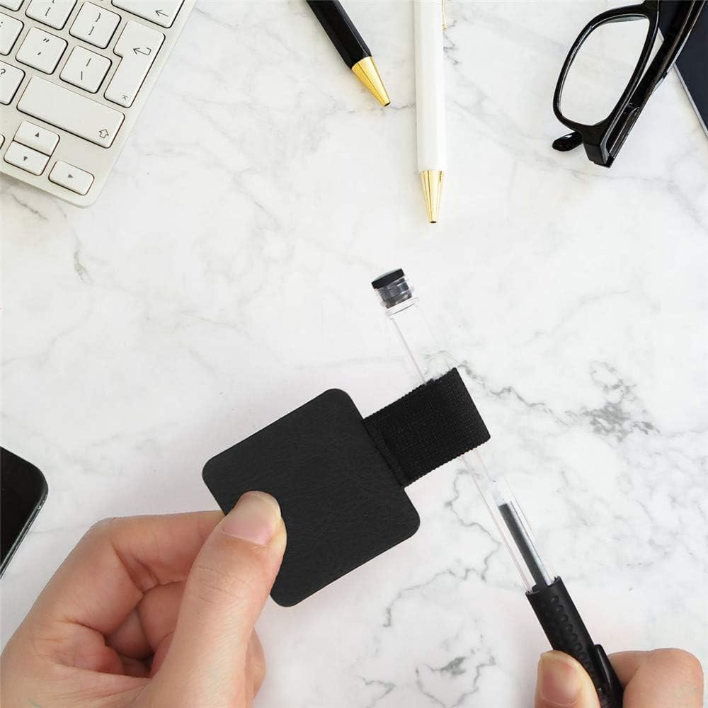 12 Pack Notebook Pen Loop Holder Self-Adhesive Pen Holder Pencil Holders Elastic