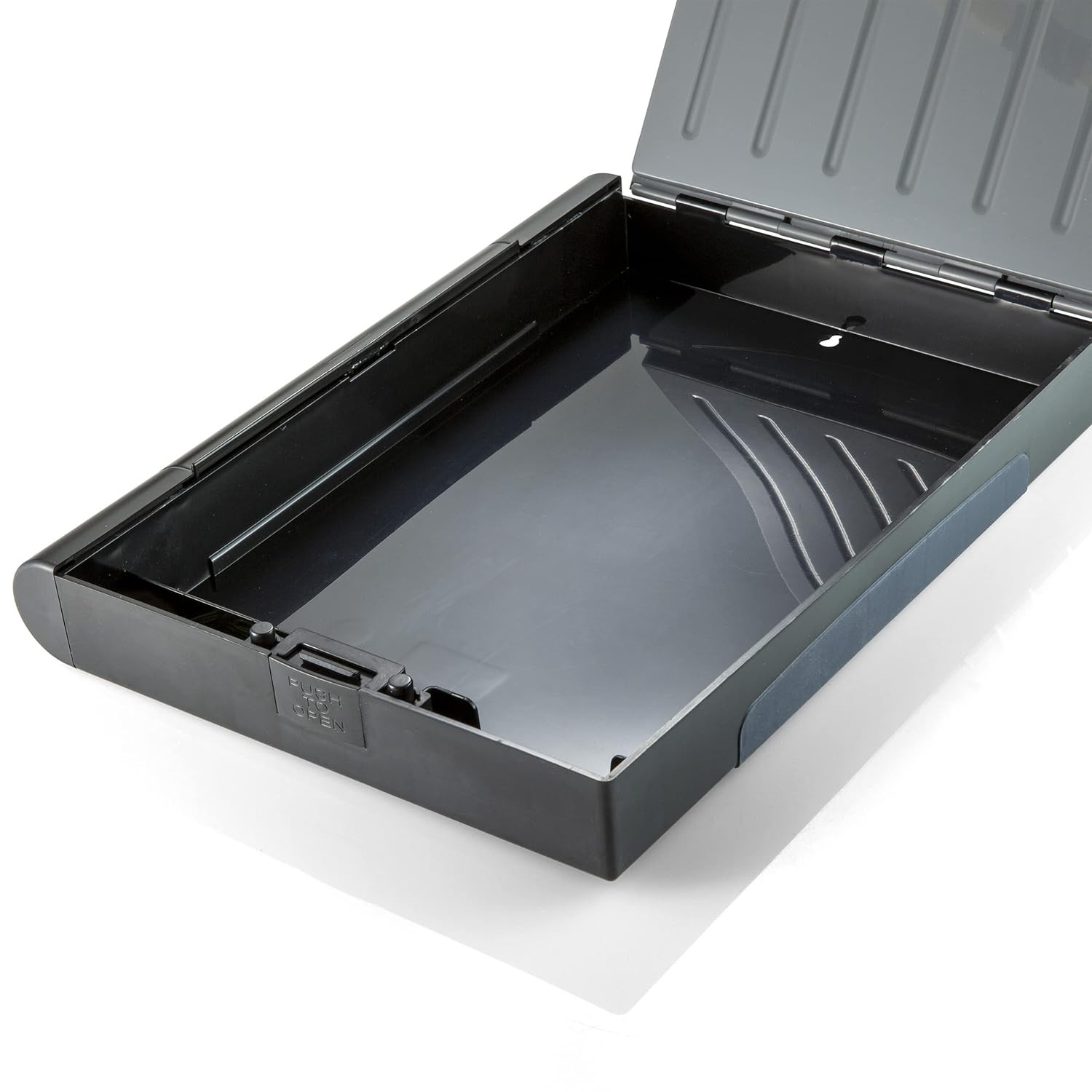 Double Storage Clipboard with 2 Compartments Magnetized Office Desk Organizer