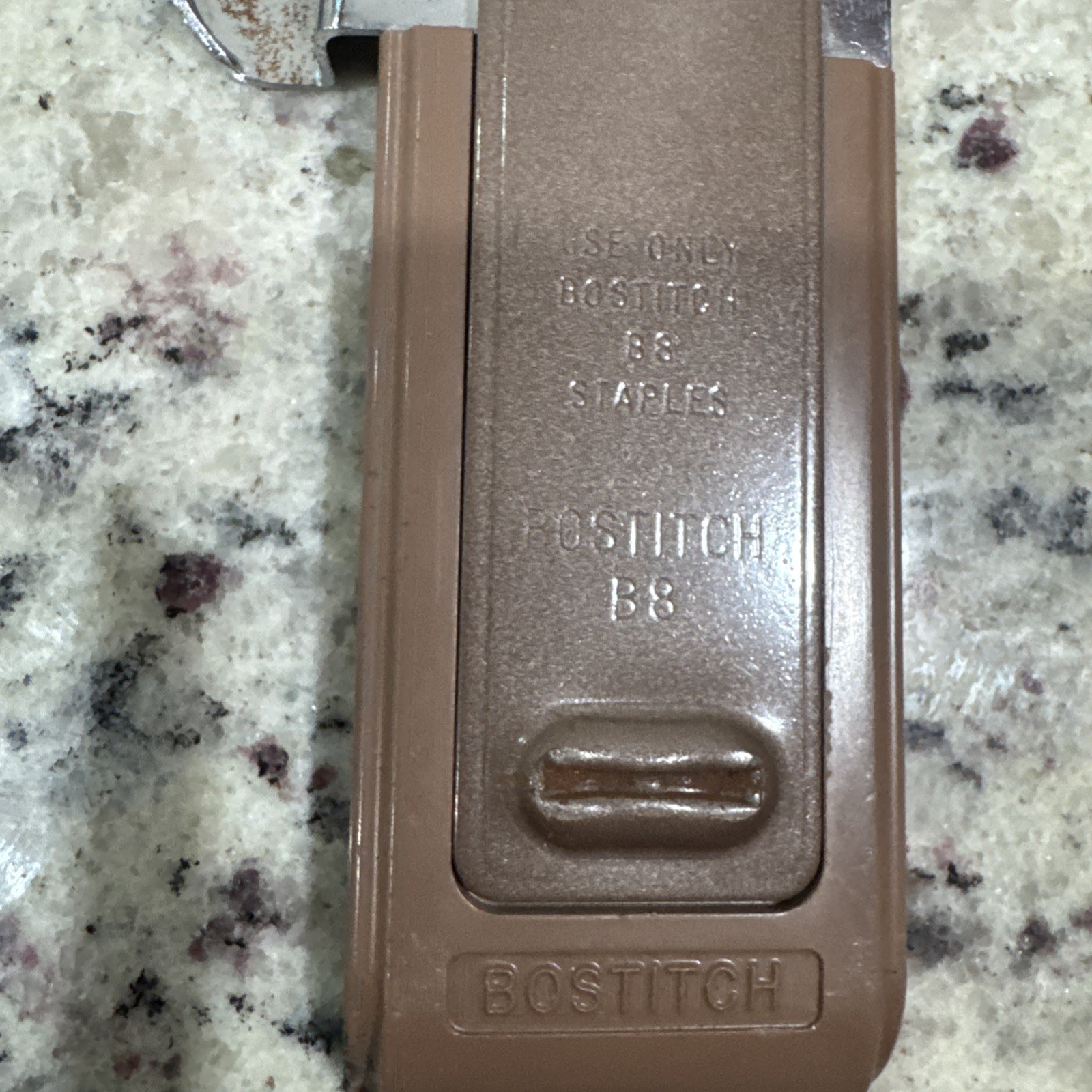VTG Bostitch B8 Stapler With Staple Remover Brown Desktop Office WORKS