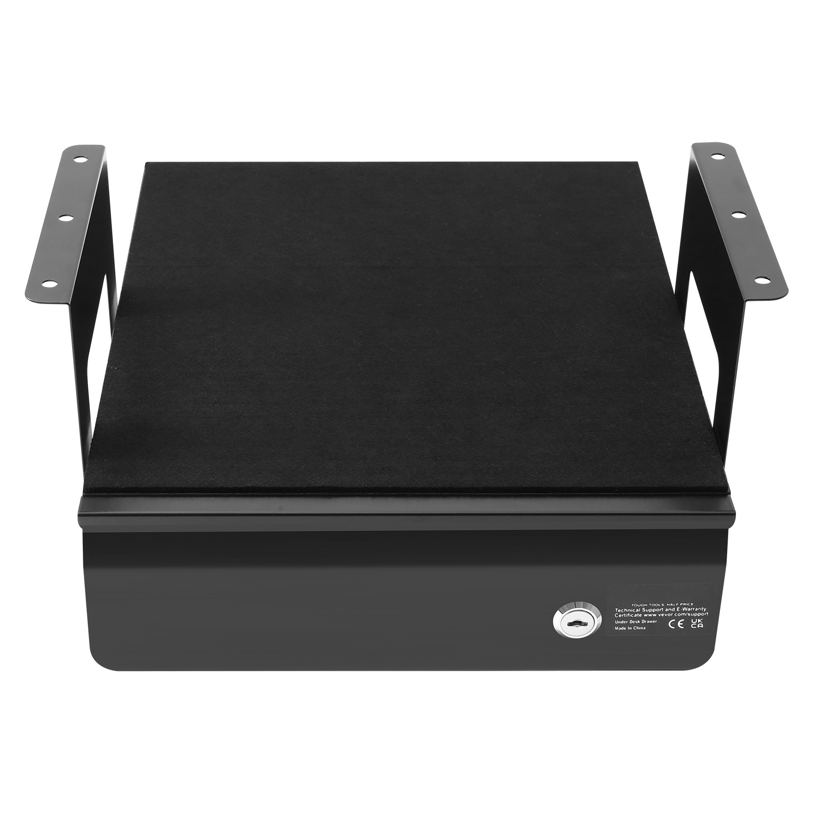 Uimoso 13 in Lockable Slide-Out Under Desk Drawer for Office and Home Use