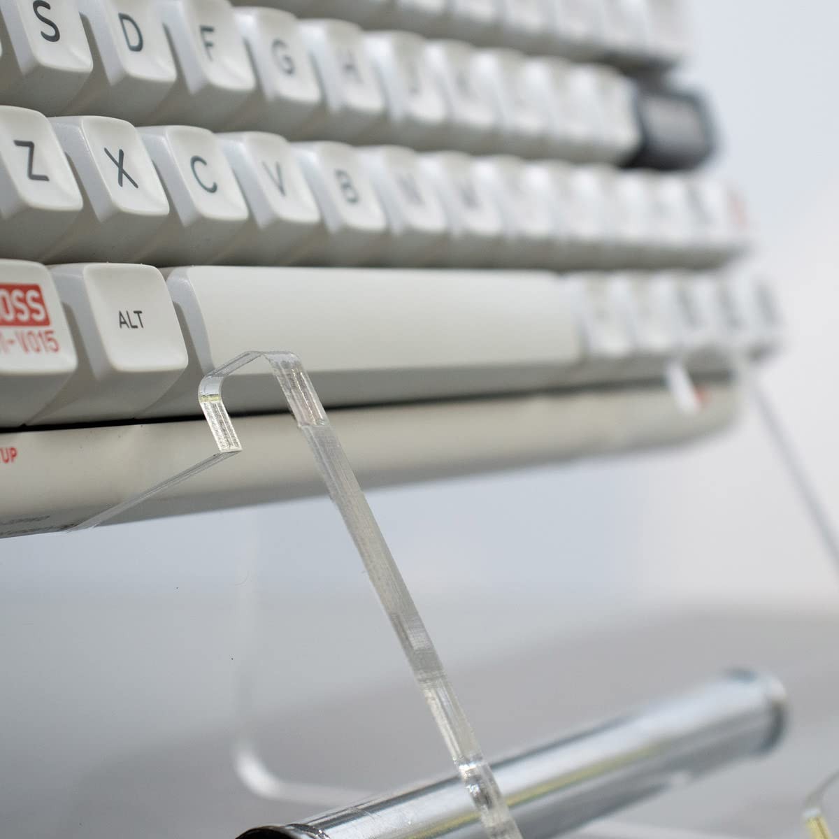 Sumgsn Keyboard Display Stand, Storage Holder, White