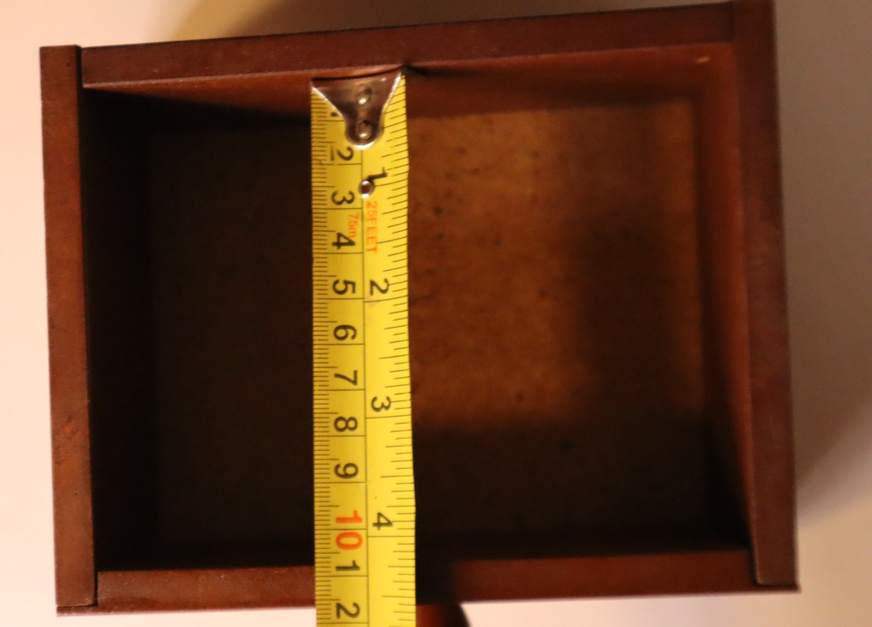 Vintage Wooden Desk Top Caddy Organizer Box Shelf, Tabletop, or Wall 18 in wide