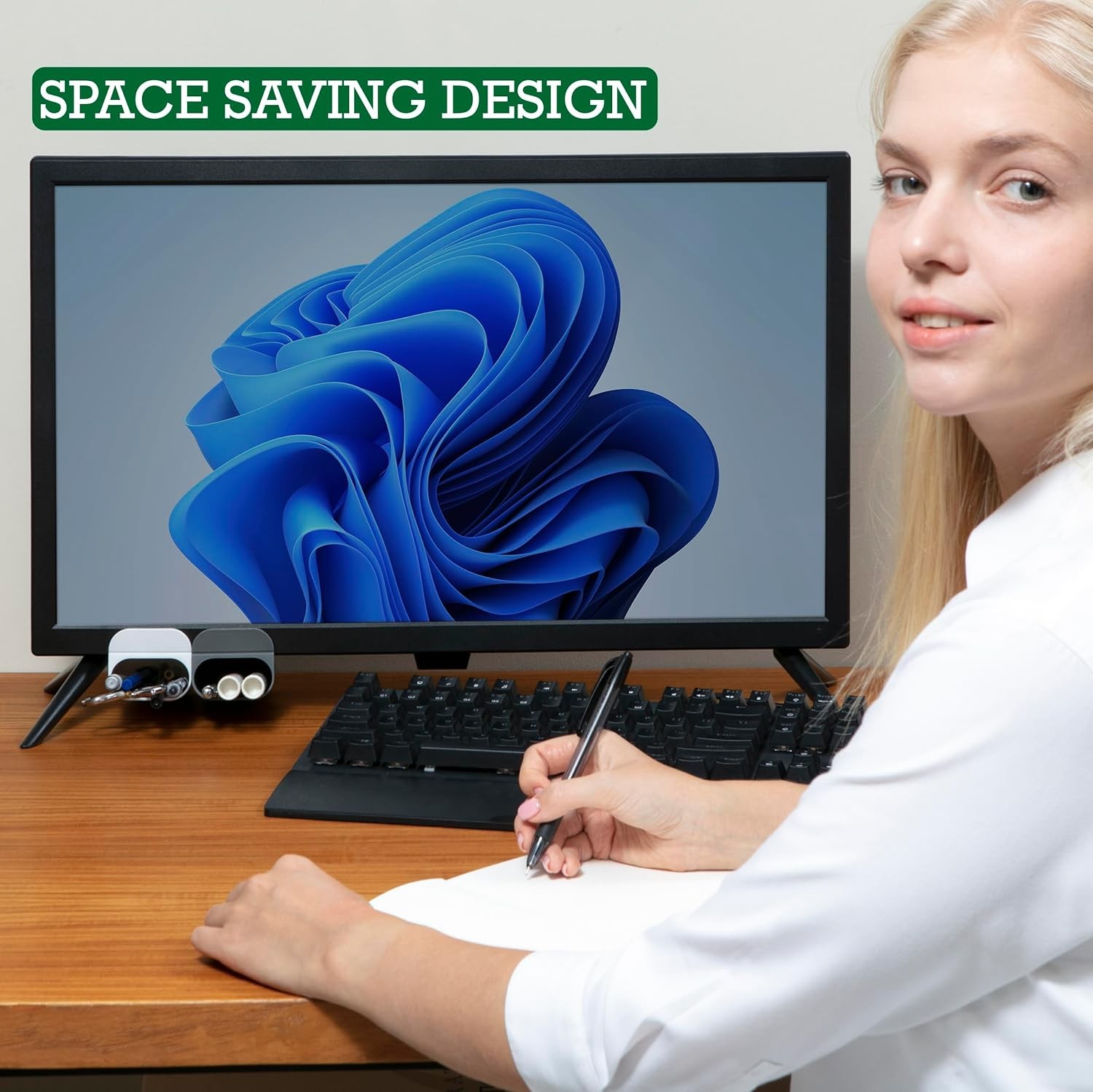 2 Pack Deskside Pen Holder – Optimize Your Space with Our Attachable Pencil Hold