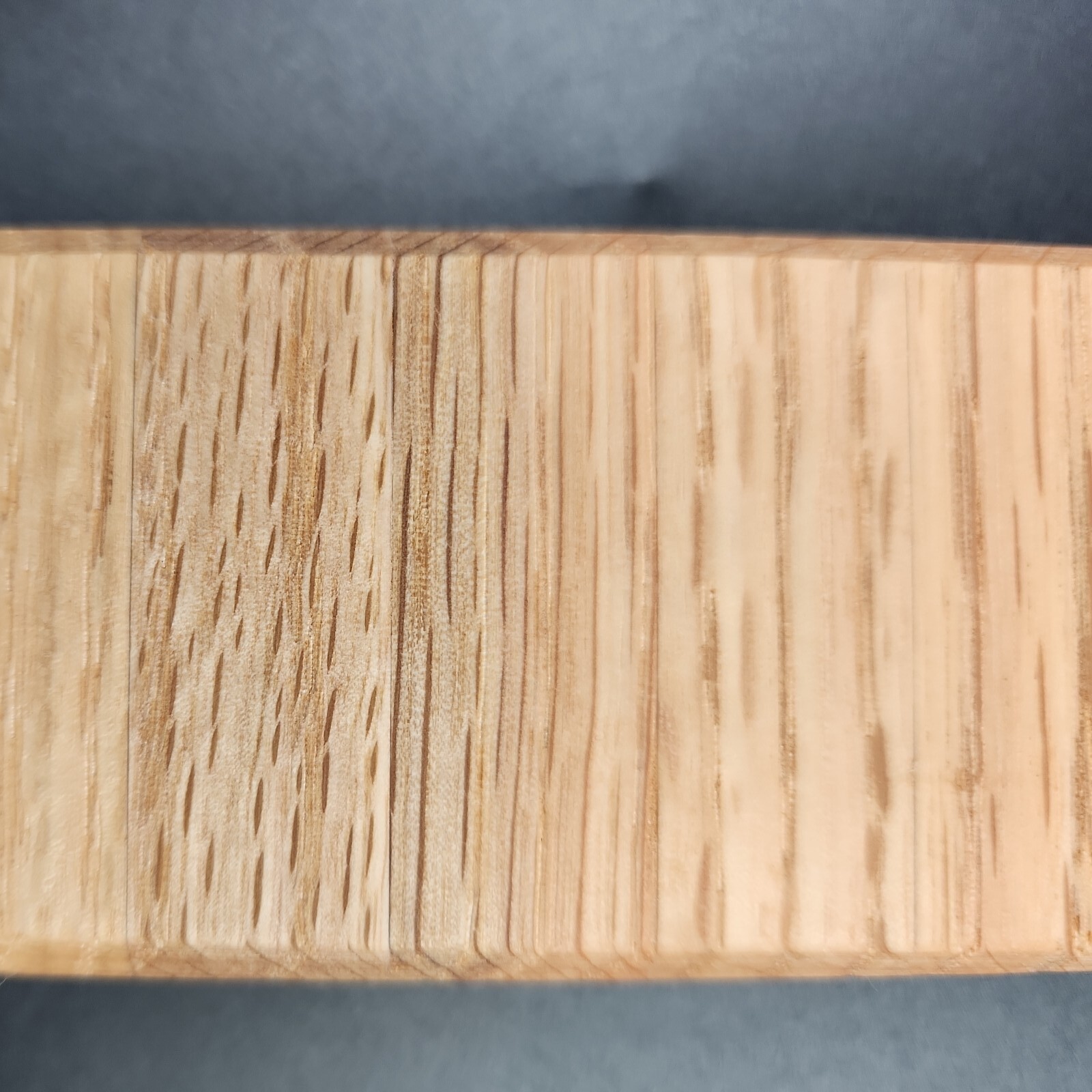 Desk Organizer Business Card Holder and Pen Stand Handmade Office Gift Oak Wood