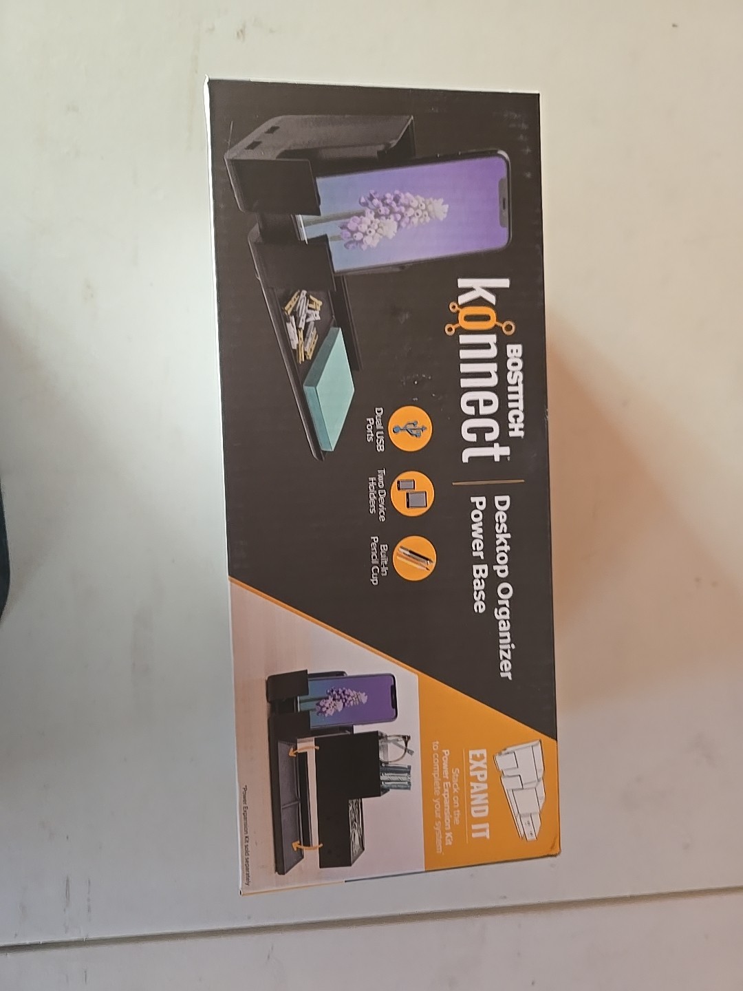 Bostitch Konnect Desktop Organizer Power Base KT2-BASE – EXPAND IT
