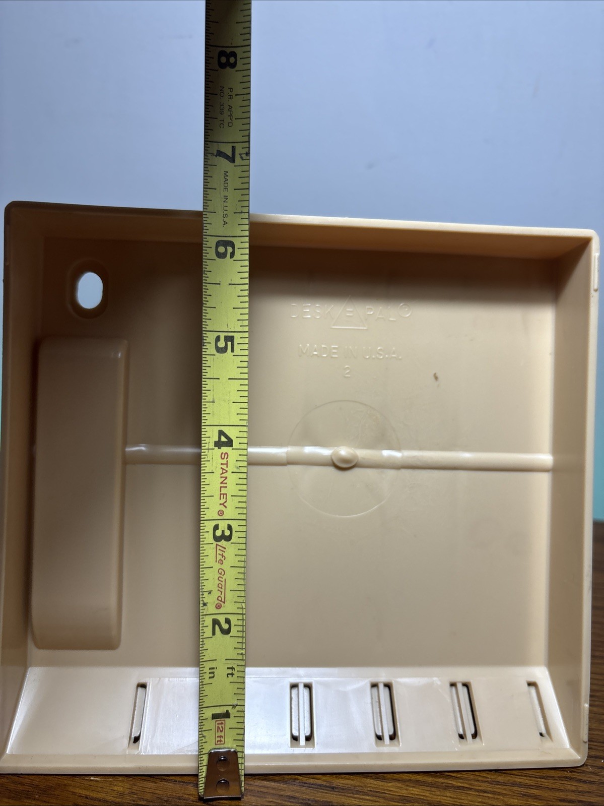 Vintage MCM Retro DESK PAL Tabletop Office Organizer Paper Mail Pens Coins