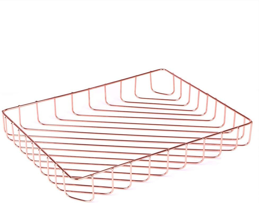 Rose Gold File Organizer for Desk Letter Size Desk Paper Organizer Trays Large C