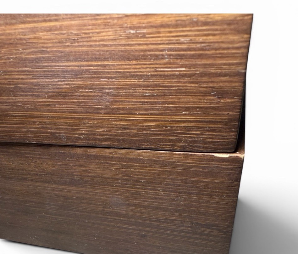 Ikea Wooden Office Desktop Organizer with 5 Compartments