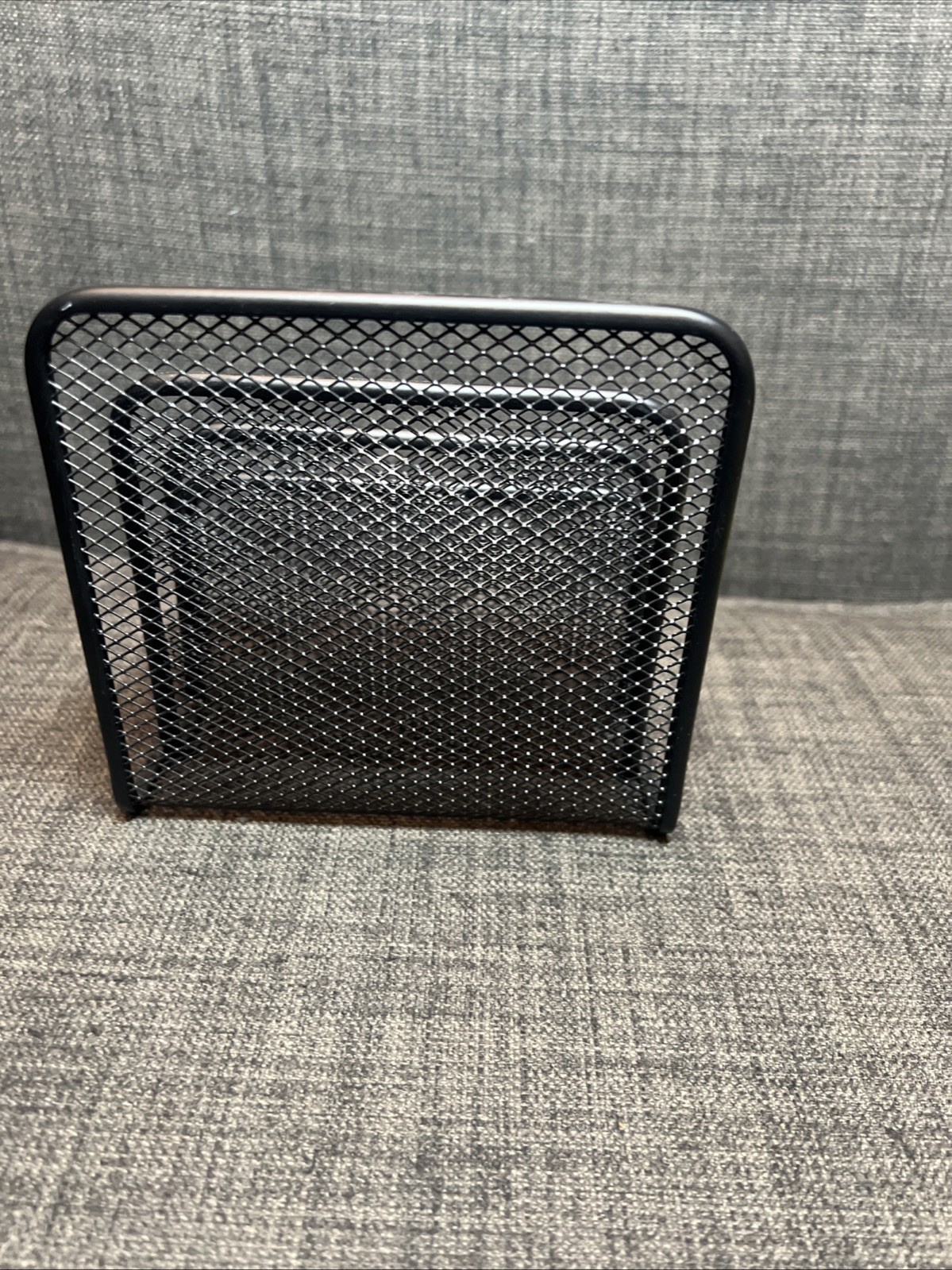 Wire Metal Mesh Desk Organizer Mail Letter File Sorter Holder Black 3 Slots
