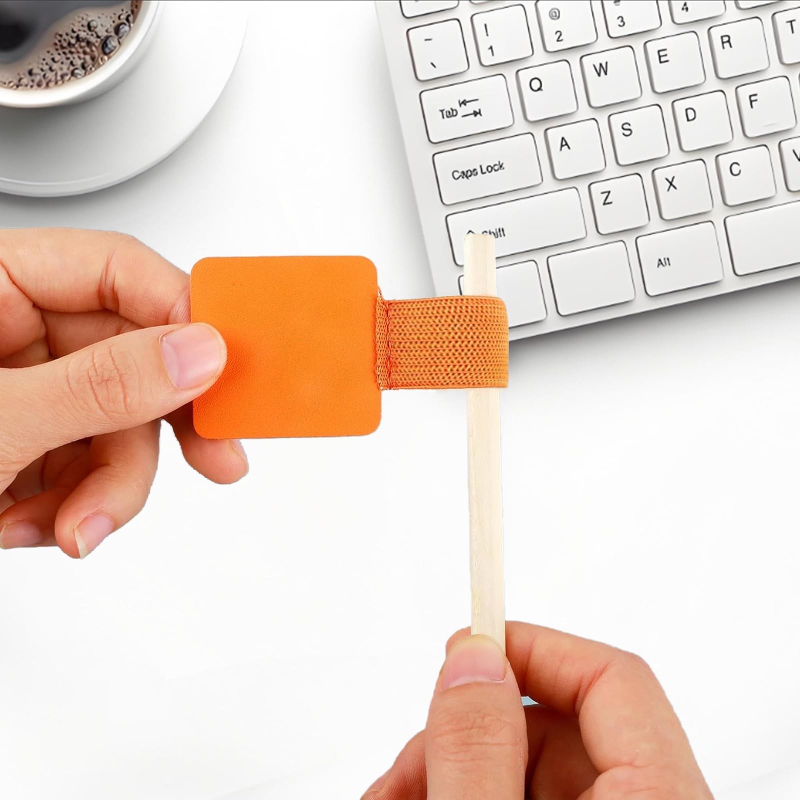 Pen Holder for Notebook 12 Pack Self-Adhesive Leather Pencil Holders Elastic …