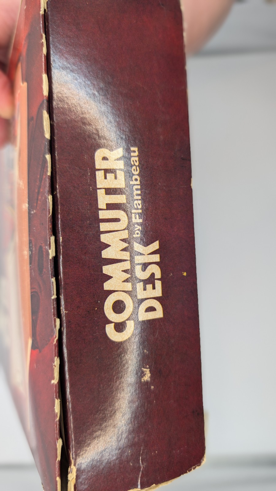 Flambeau Commuter Desk Storage Unit Box Portable Workspace Vintage 1970s NIB