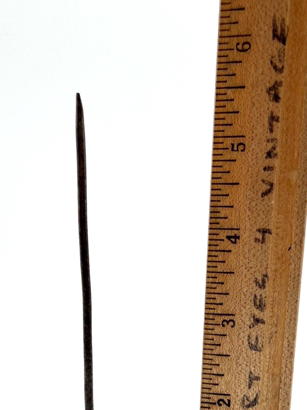 Cast Iron Receipt Spike: Vintage General Store Decor (5.5″ x 3″)