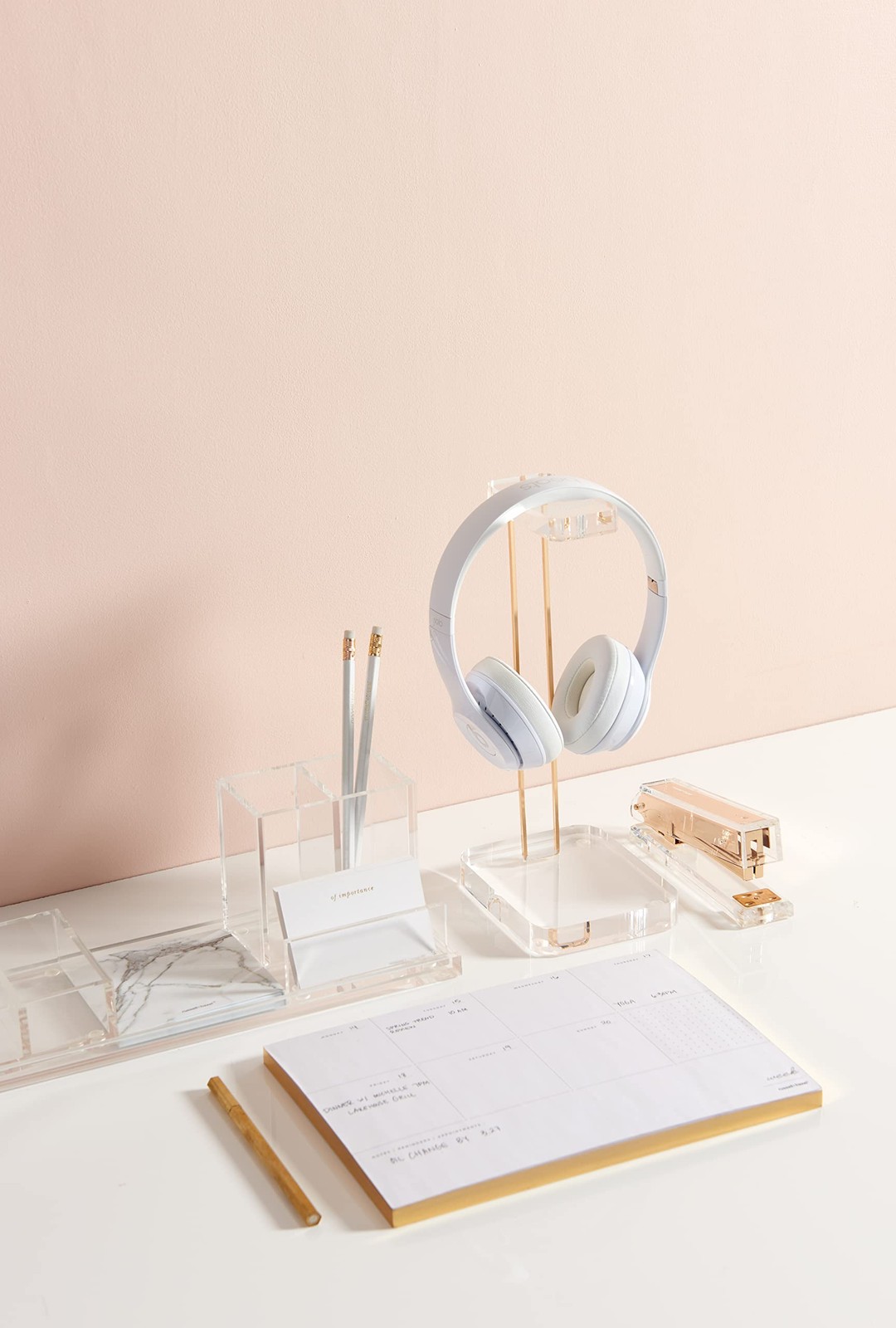 Russell+Hazel Russellhazel Acrylic Headphones Stand Headset Holder Office
