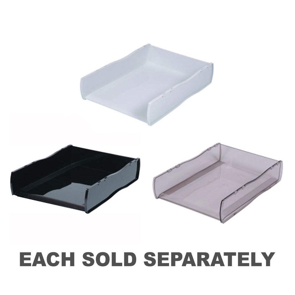 Esselte Nouveau Document Tray Polystyrene Compact Size Modern Elegant Design