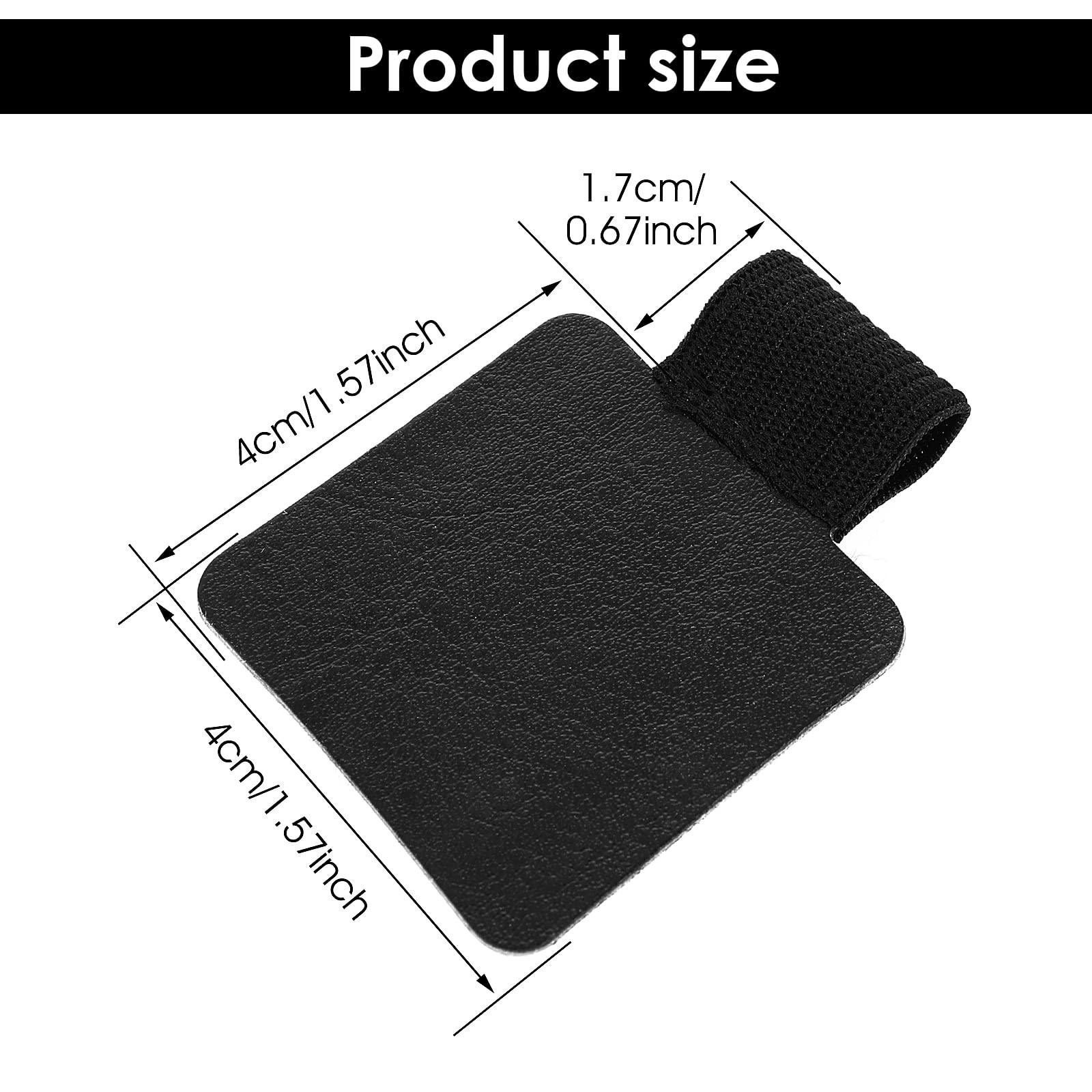 Pen Loop Holder, 10 Pack Self-Adhesive Pen Holder Pencil Elastic Loop Mixed C…