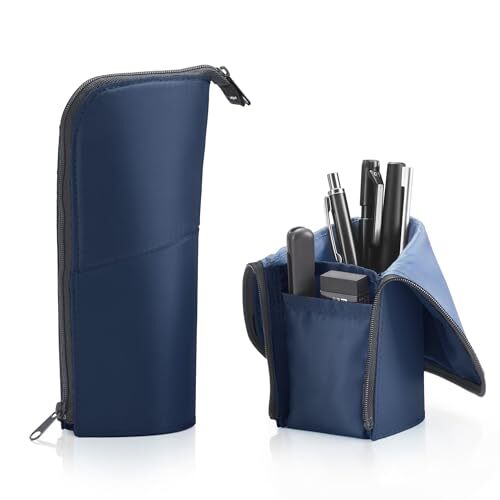 KOKUYO Neo Critz Pen Case Regular Size Navy x Blue Japan Impor from JP