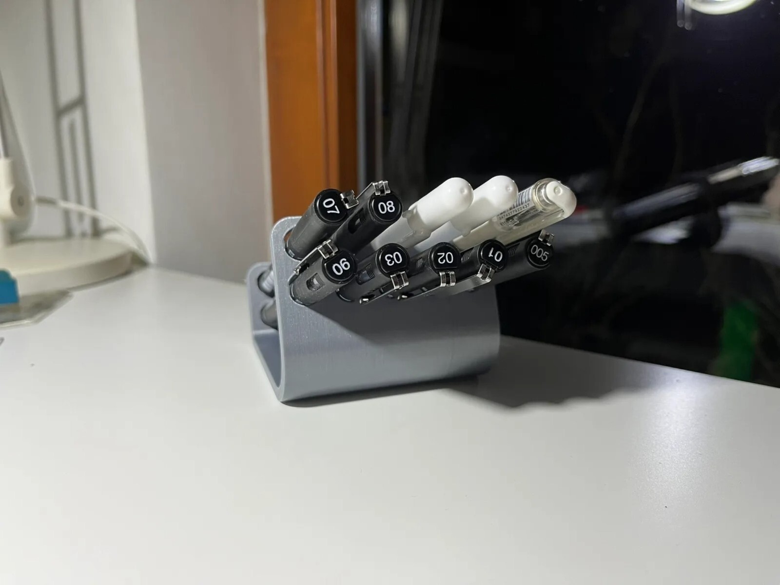 Minimalist Pen Holder 2-Pack Pencil Stand Desk Organizer