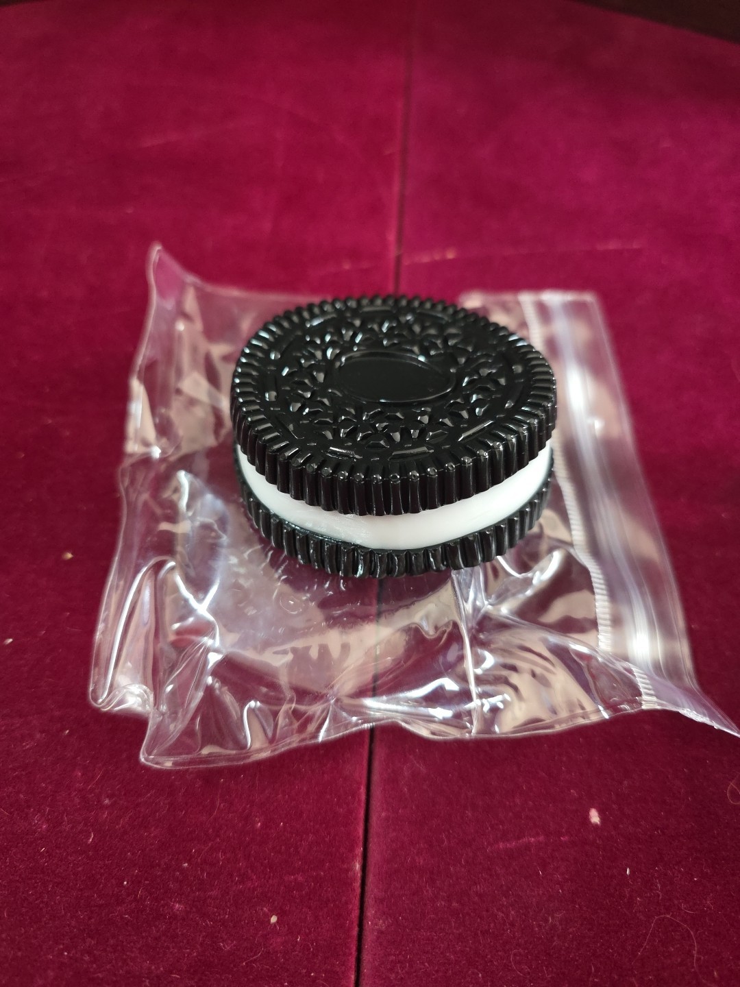 Handmade Silicone Desk Accessories 2.5 Inch Blk.