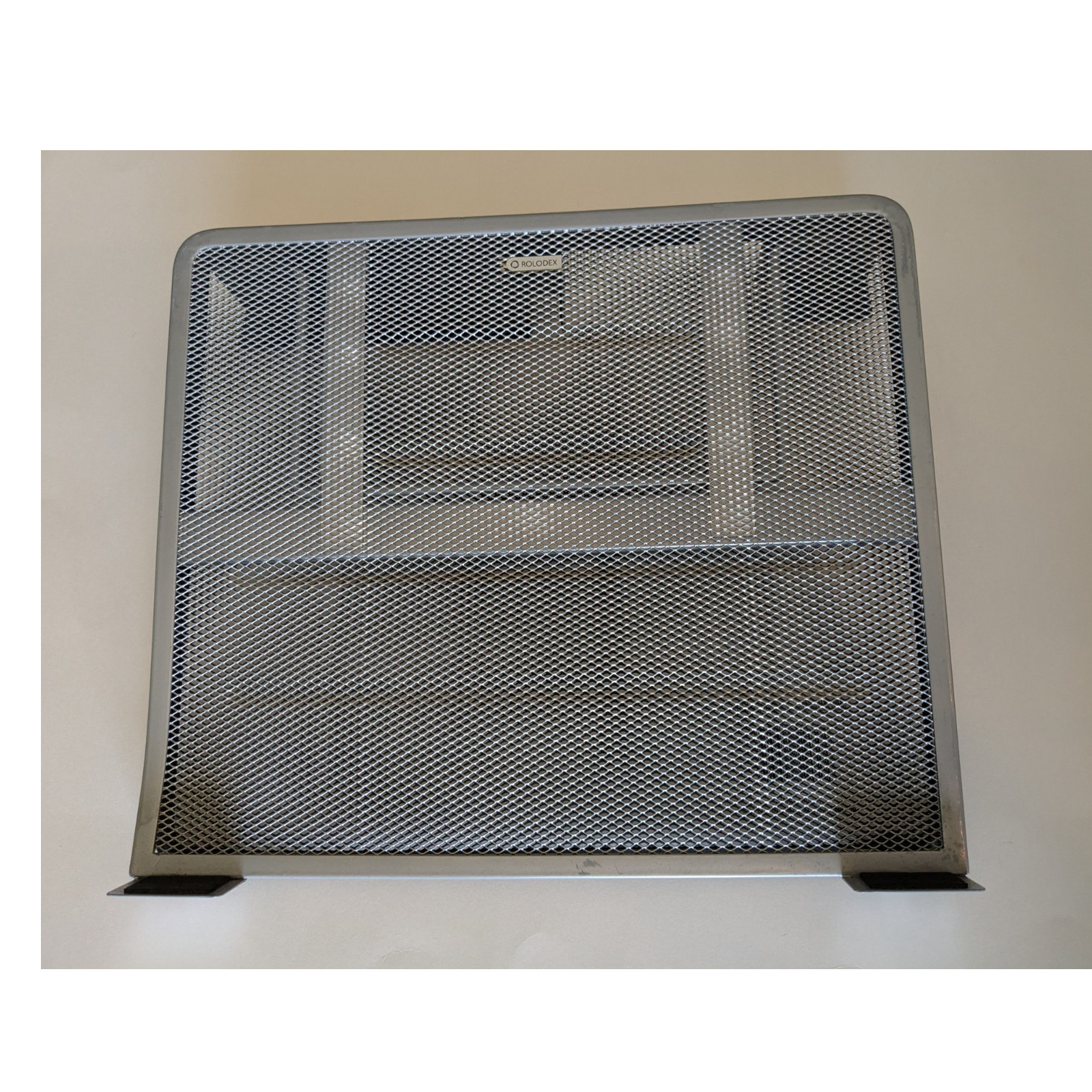 Rolodex Metal Mesh Adjustable Laptop Stand/Riser Tray Organizer