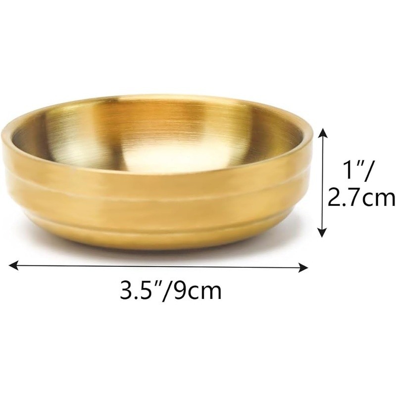Gold Paper Clip Holder Desk Organizer Stainless Steel Office School Home New