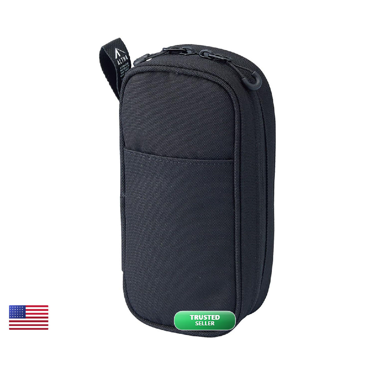 Lihit Lab Gadget Pouch 3.8 X 2.8 X 8.5 Black A7764-24
