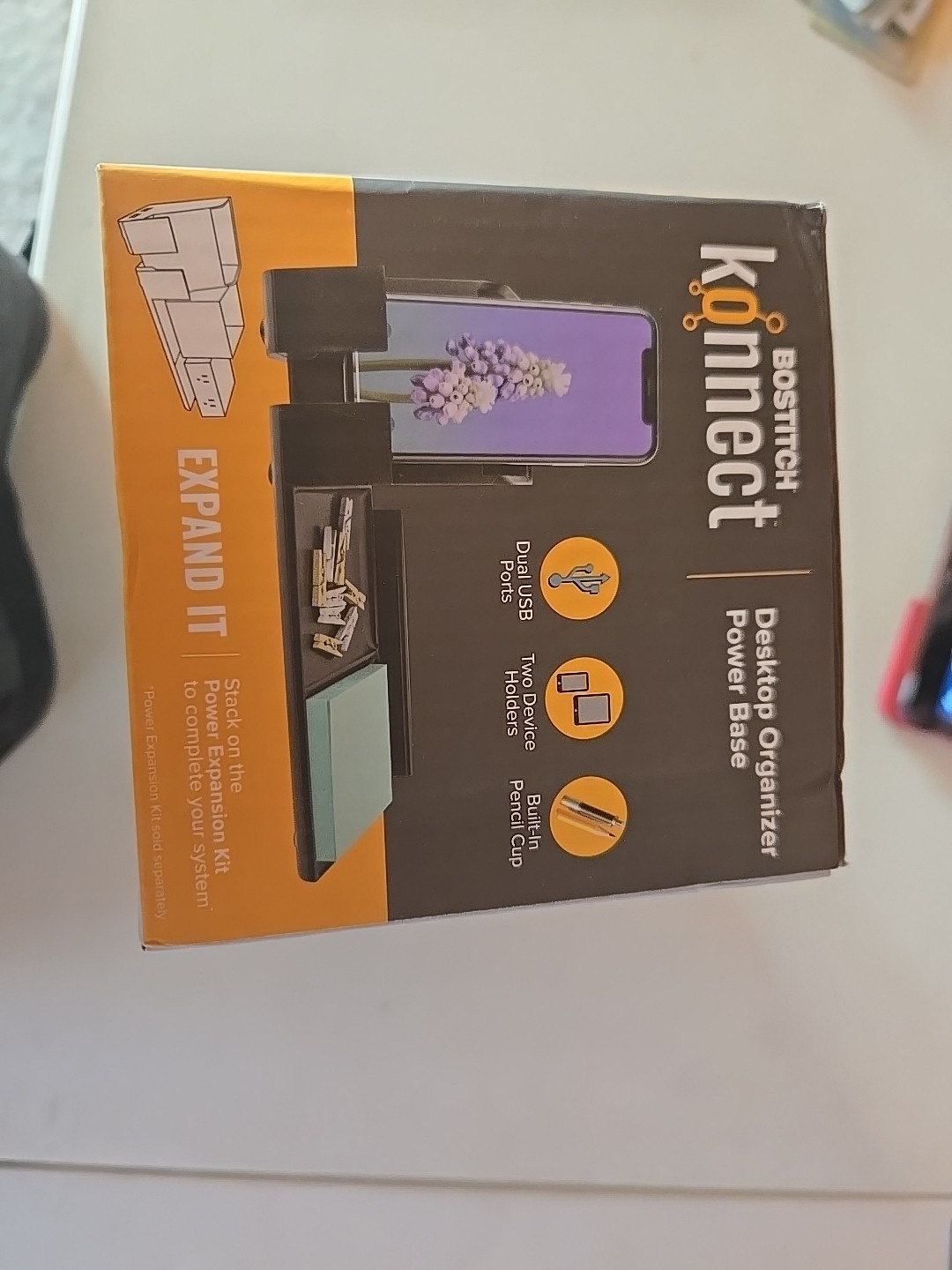 Bostitch Konnect Desktop Organizer Power Base KT2-BASE – EXPAND IT