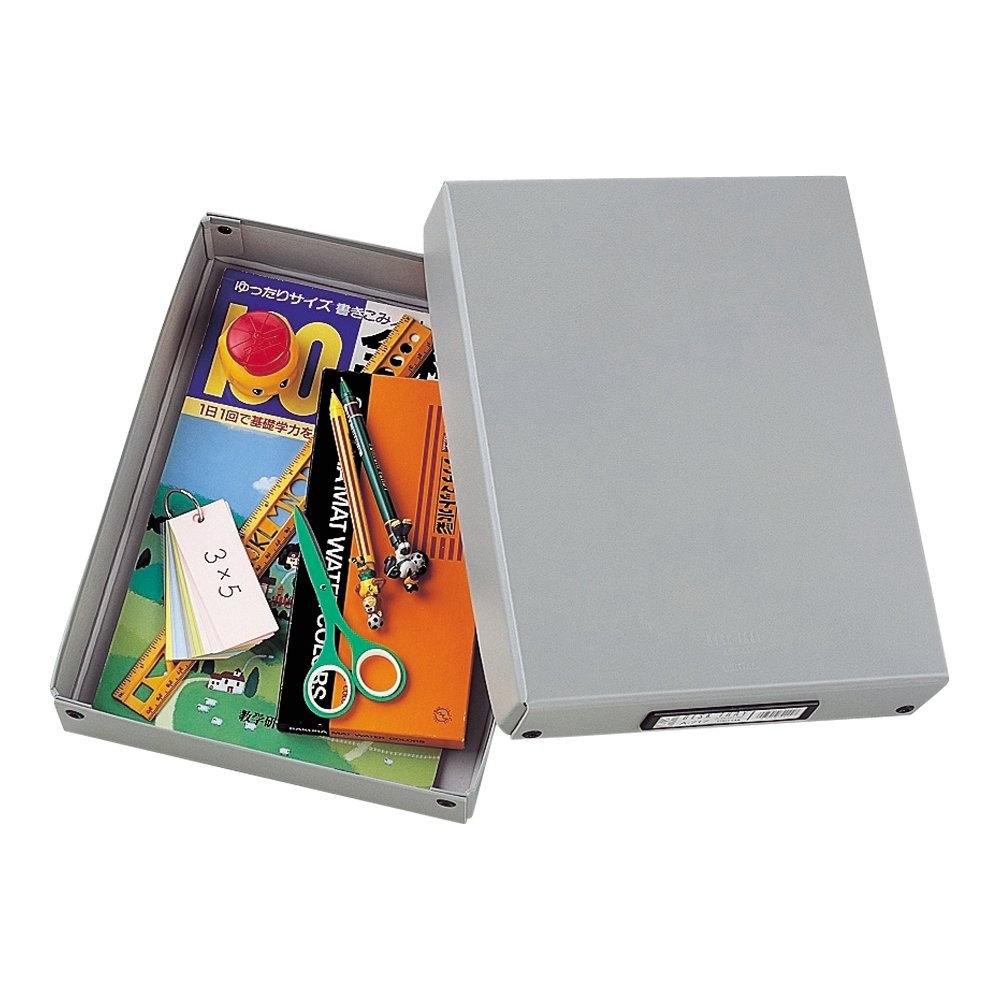 Lihit lab. Desk Tray Tool Box Document Storage A4 Blue A717