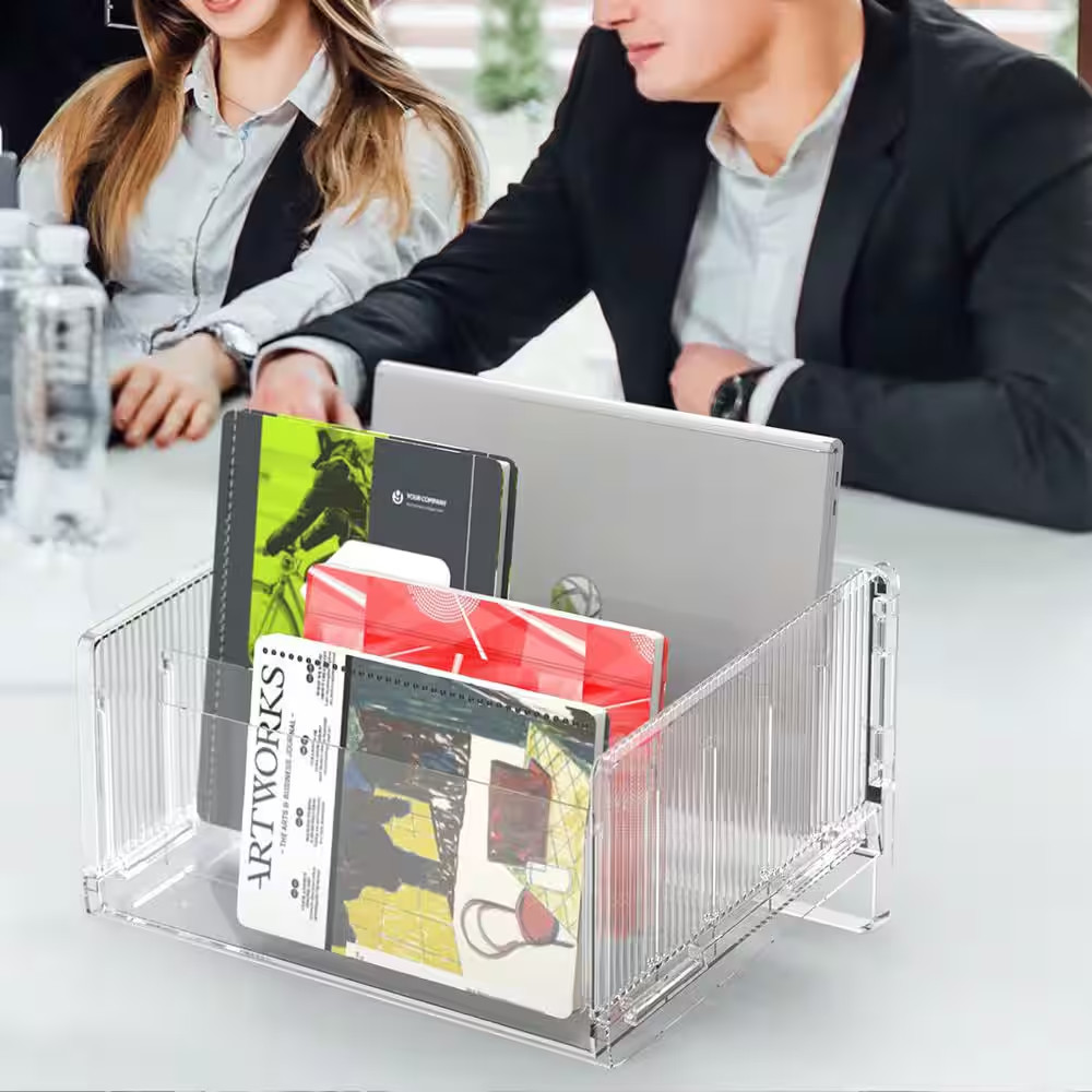 File Sorter Organizer 1Pack Five Layer Clear Acrylic Letter Tray Desktop Mail Ho
