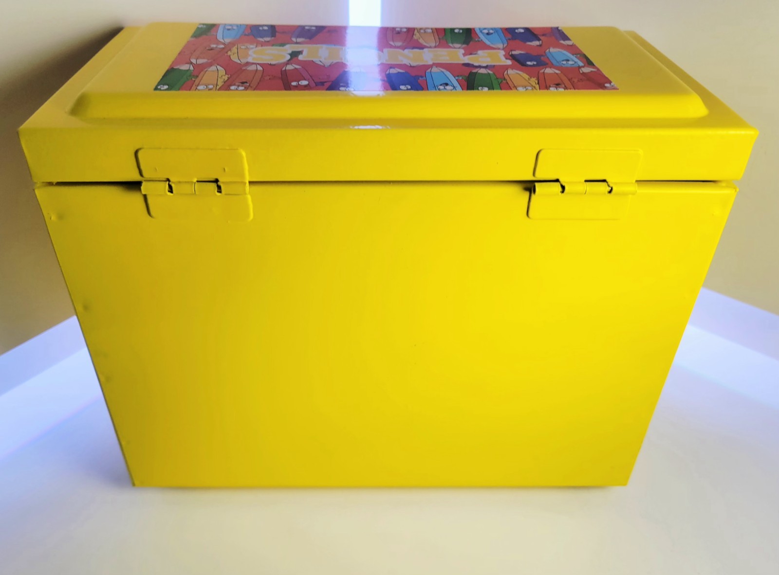 Yellow Classroom Pencil Dispenser & Pencils