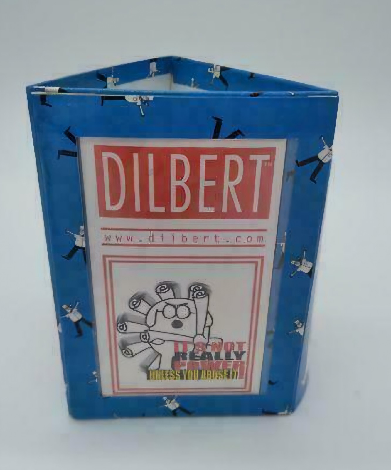 Canceled Comic Character Dilbert Pencil Holder Desk Organizer