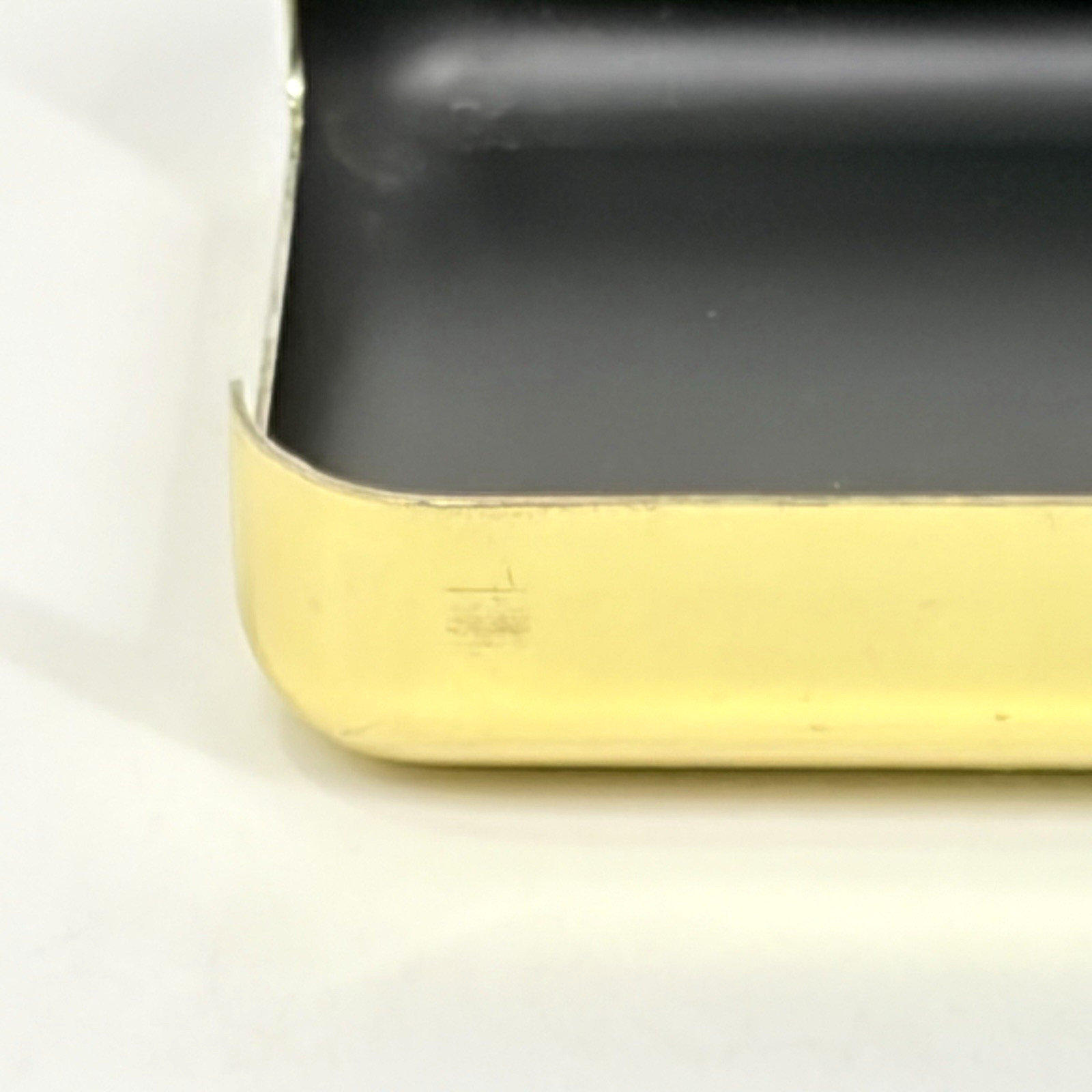 Eldon Emphasis 6000 Tray Gold Brass Tone Executive Desk Note Pad Office 7×5