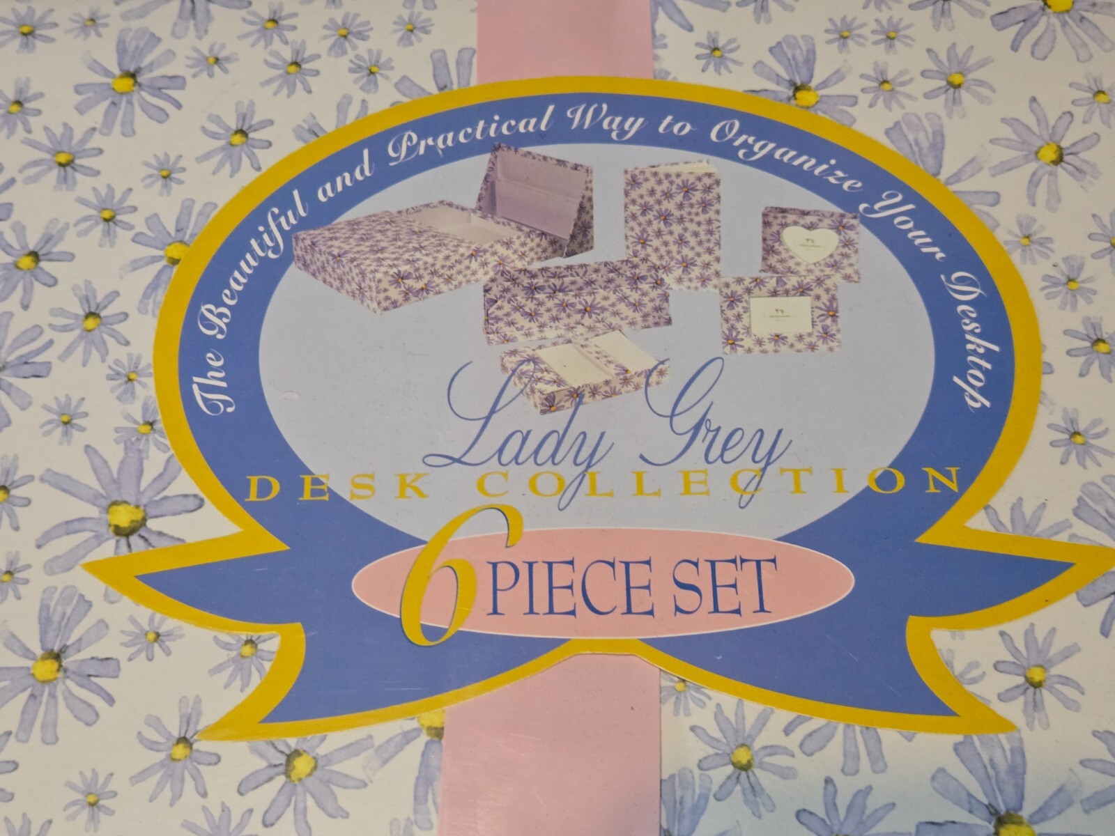 Lady Grey 6pc Collection Desktop Granny Cottagecore Floral Prairie Coquette VTG