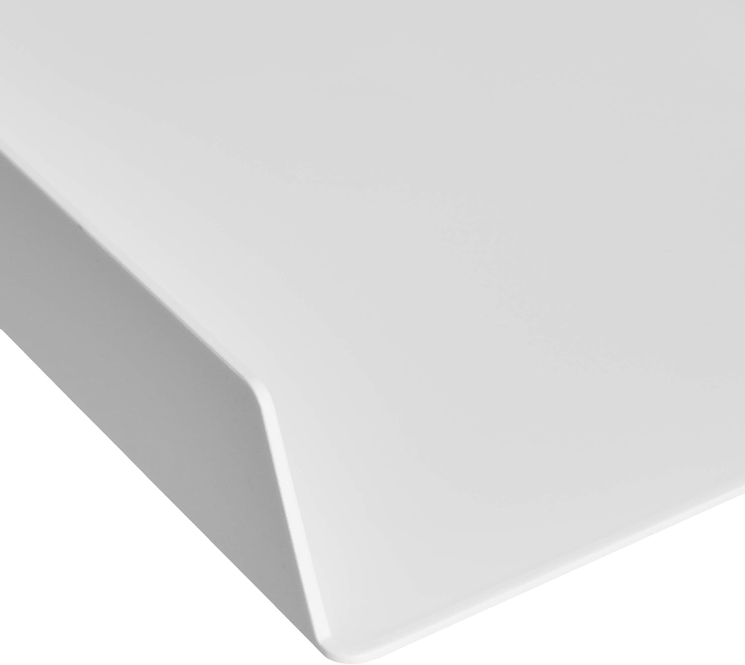 Rectangular Plastic Desk Organizer, Letter Size Tray for Documents, 13 X 9.7 X 2