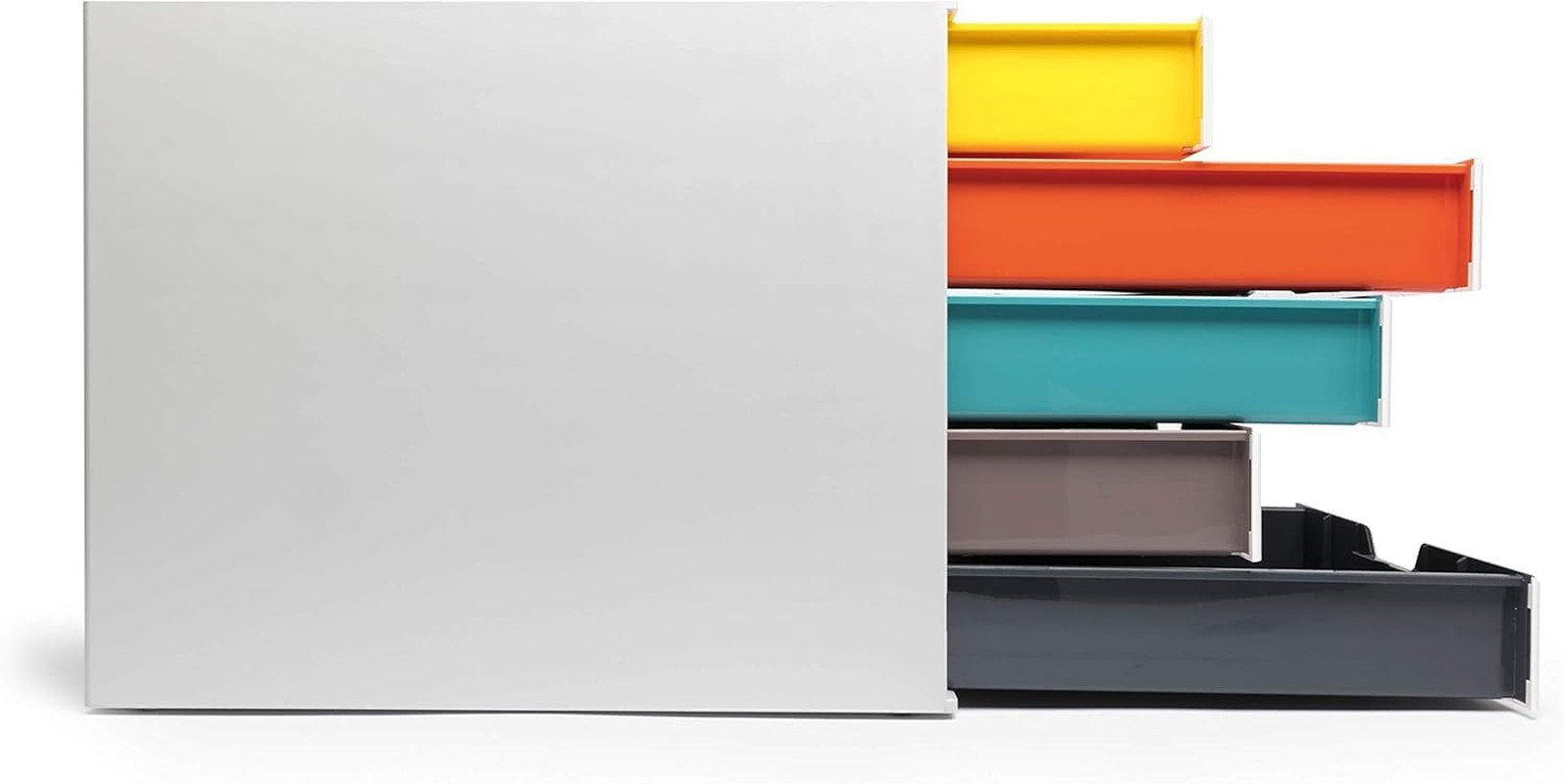 Varicolor 5-Drawer Desktop Organizer – Color-Coded for Files & Documents