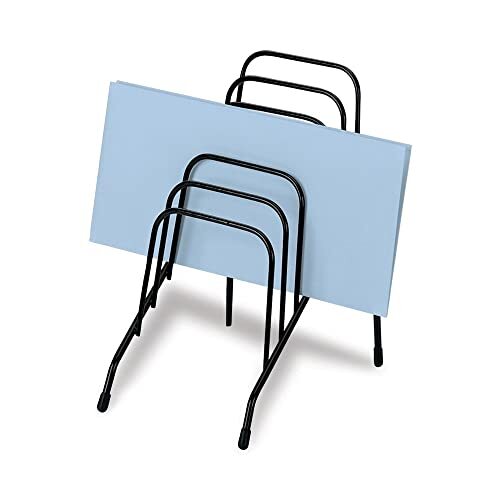 Fellowes Step File Junior Wire Organizer Rack, 6 Sections, Storage Rack 1-Pack