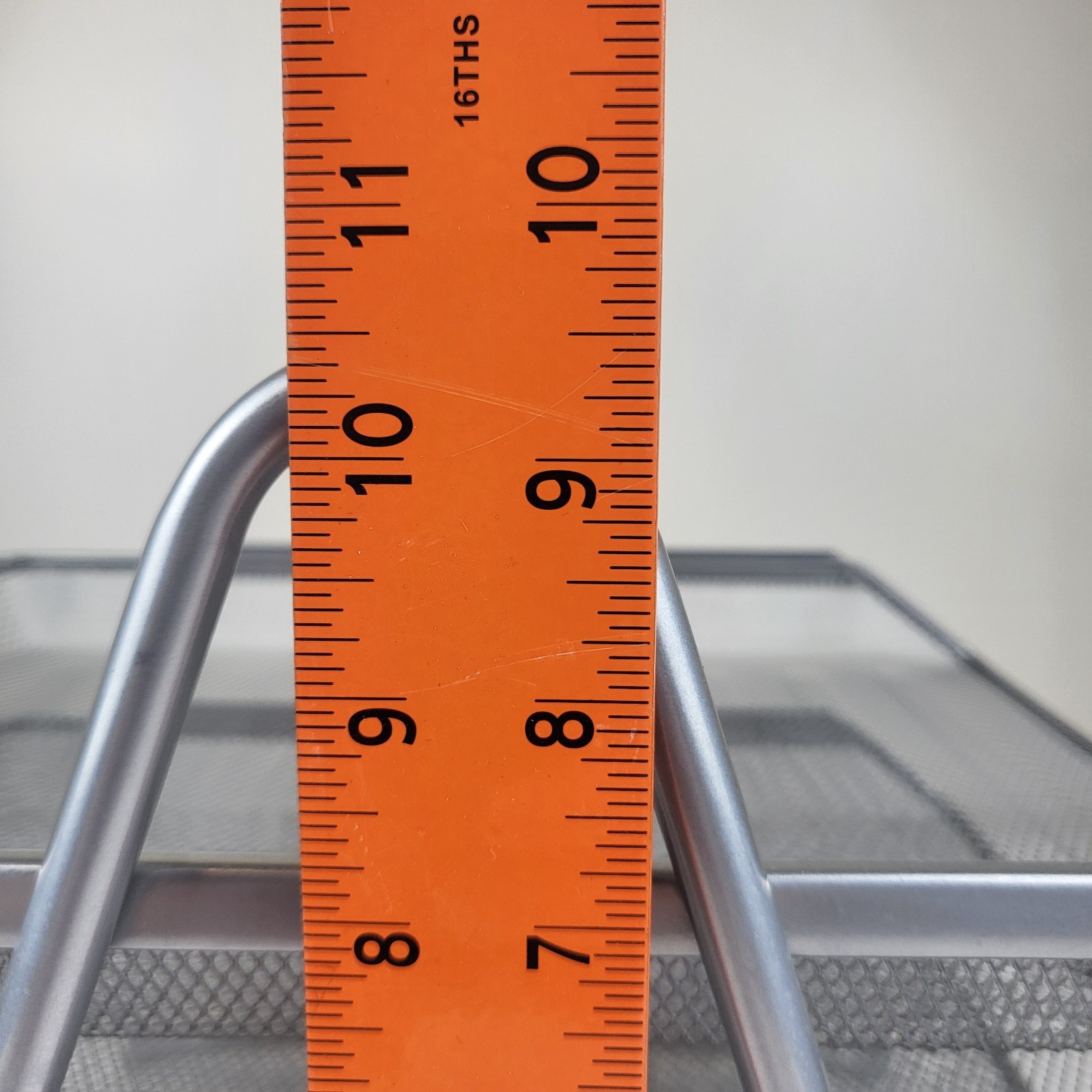 3-Tier Metal Mesh Filling Letter Tray Document Holding Metal Stacking Support