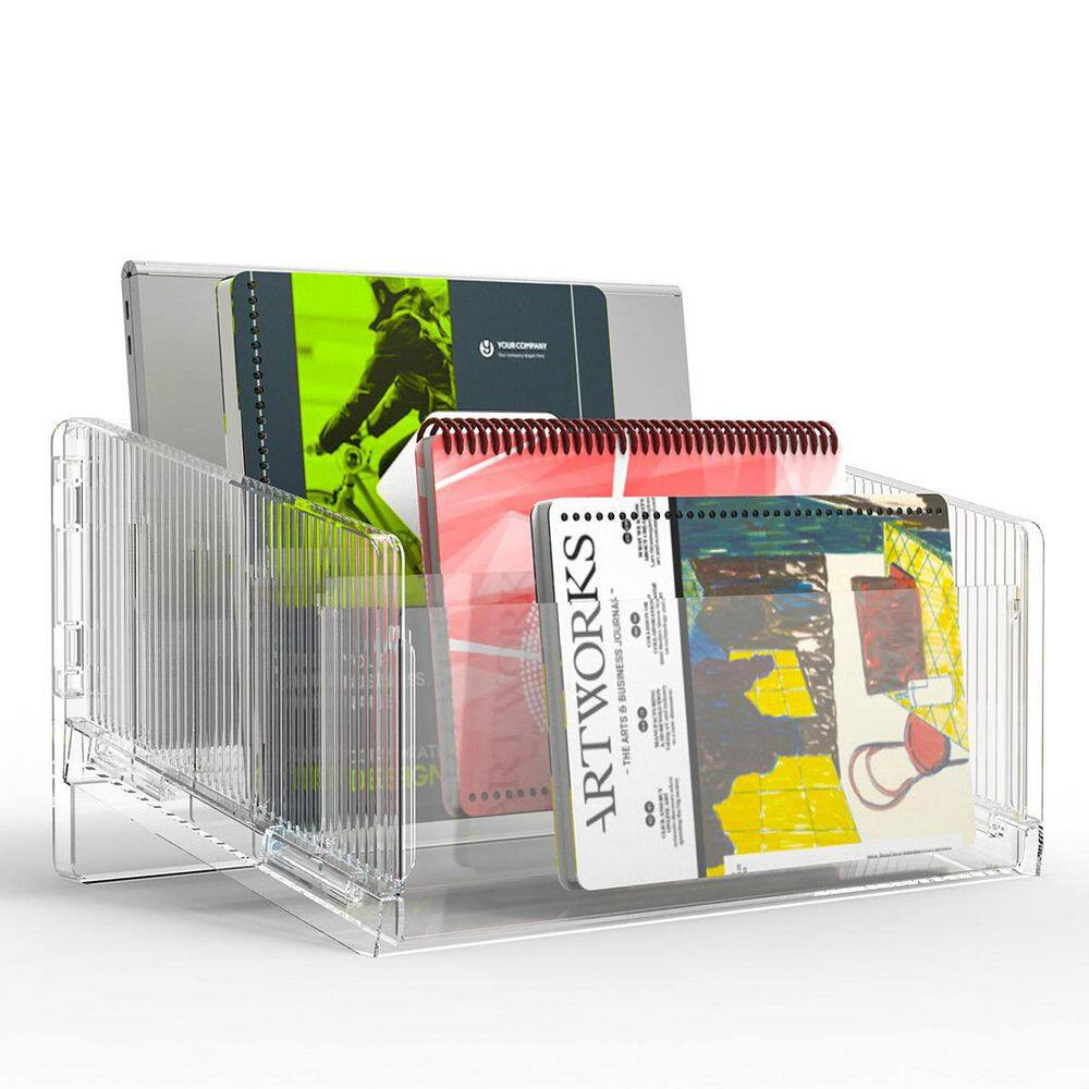 File Sorter Organizer 1Pack Five Layer Clear Acrylic Letter Tray Desktop Mail Ho