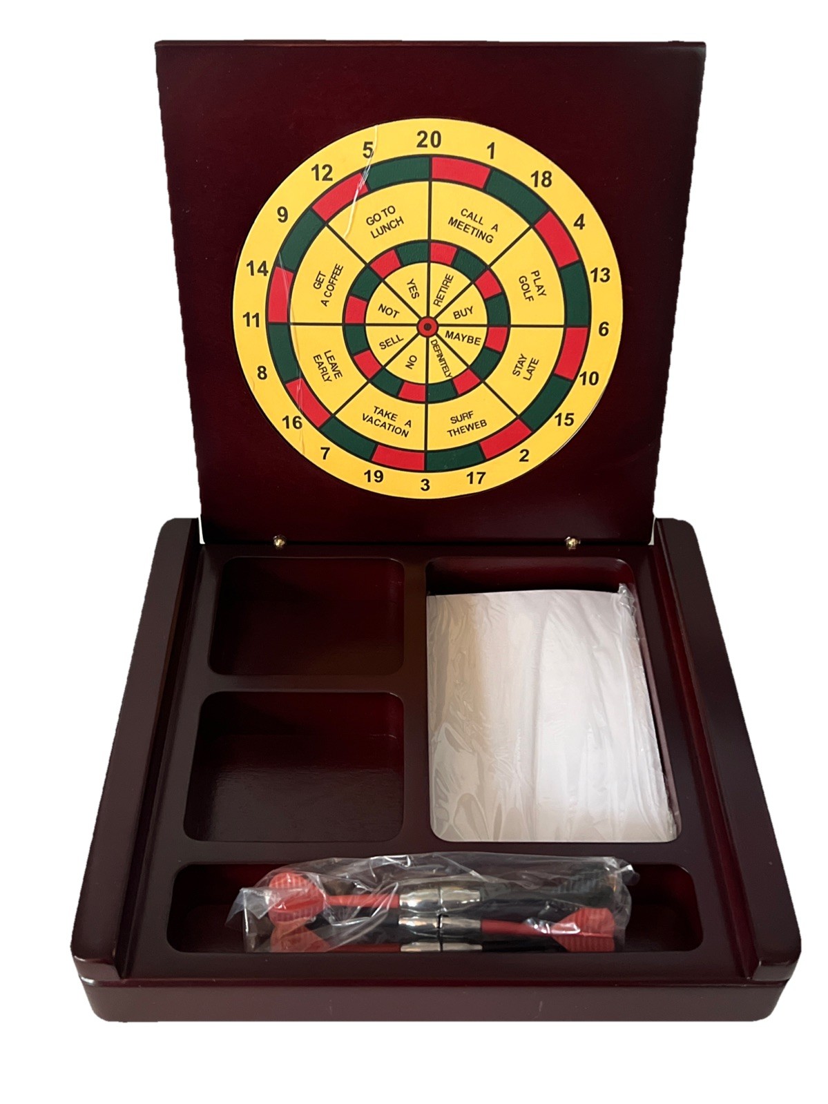 Executive Dart Game Desk Organizer By Renaissance
