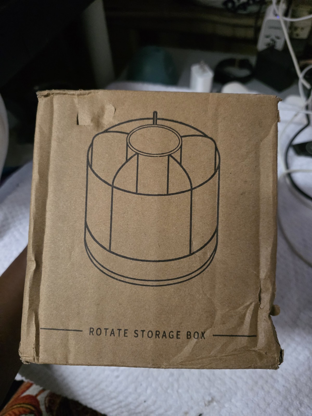 Rotating Storage Box Model W2026