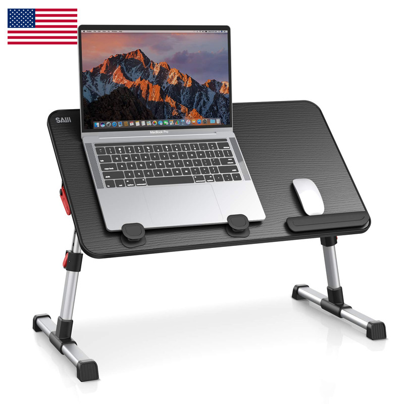 Laptop Desk Table Saiji Adjustable Laptop Stand Portable Lap Desks Foldable