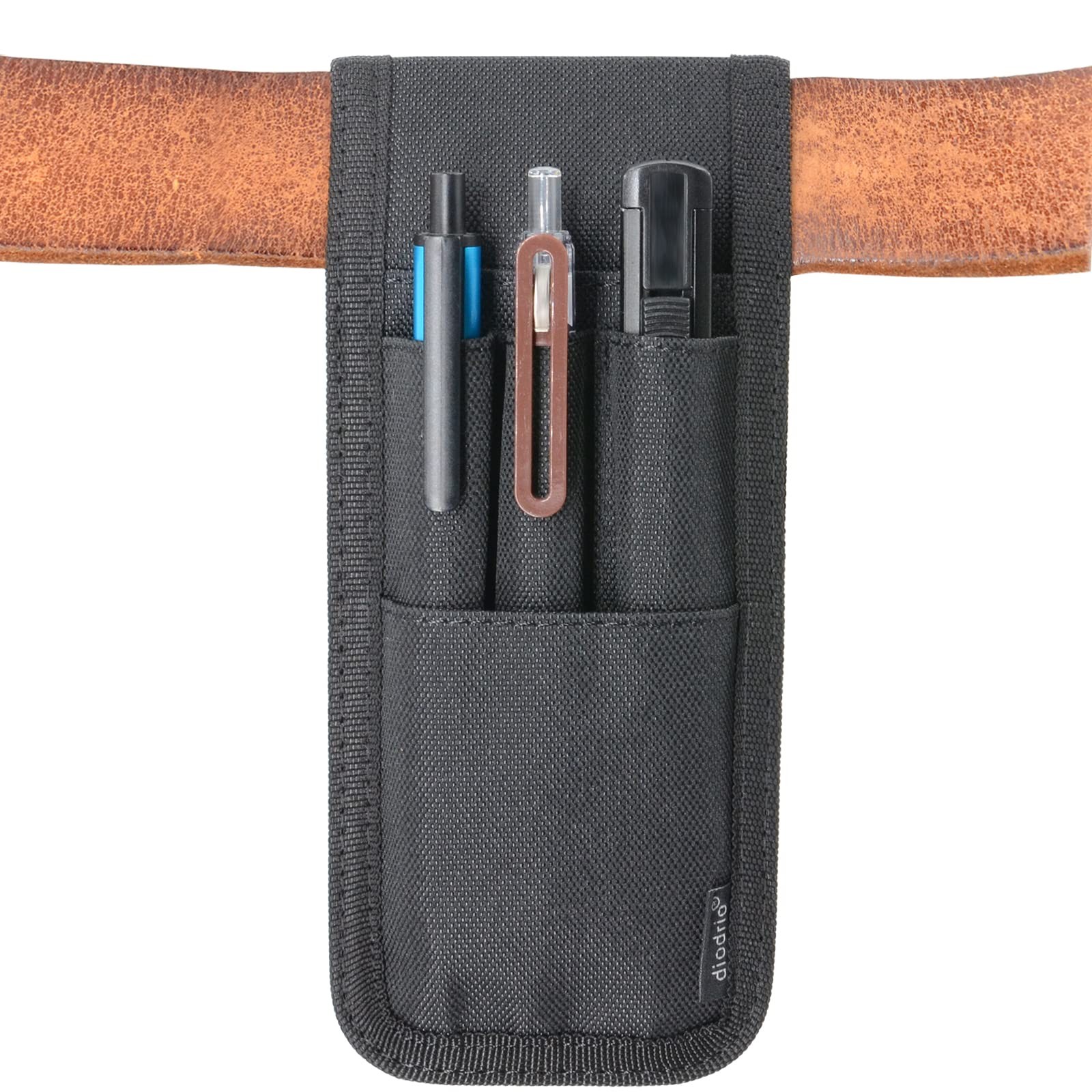 Belt Pen Holder, Pencil Holder Pouch, Pen Sleeve Case Holster for Belt, Hold …