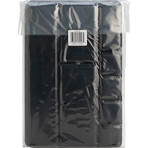 Sparco Drawer Organizer Tray, 9 Compartment, 1.3″ x 14″ x 9.4″, Black