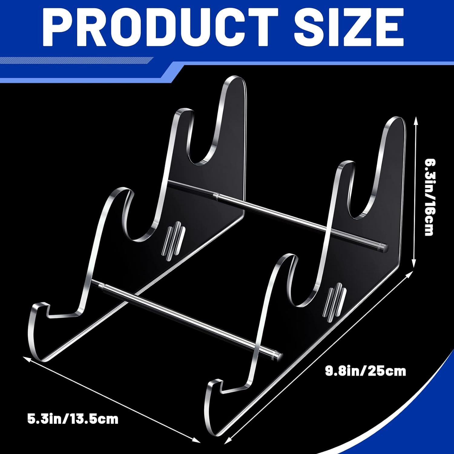 Acrylic Keyboard Display Stand Holder Mechanical Computer Transparent