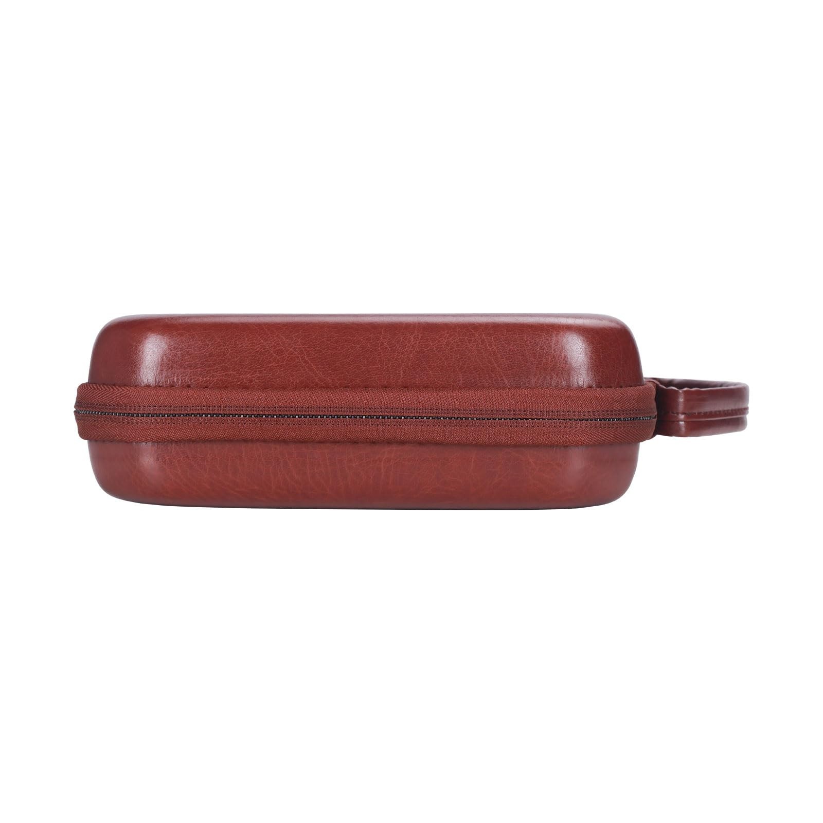 PU Leather 16 Slots pen case/boxes， Pencil Tray Case Organizer,Handmade Displ…
