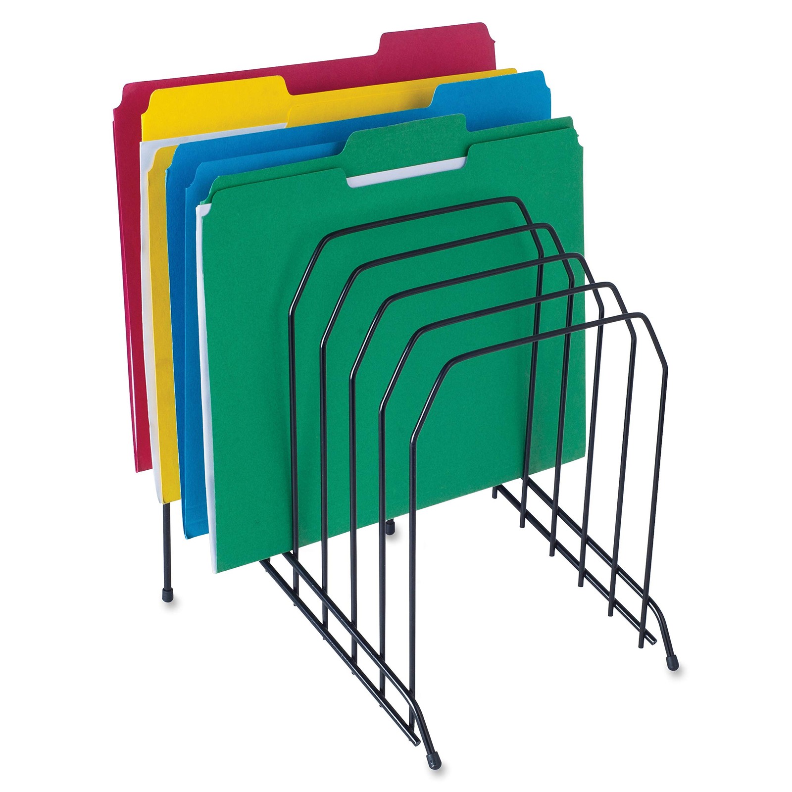 Lorell Wire File Sorter/Holder 12.52 inches, Cyan