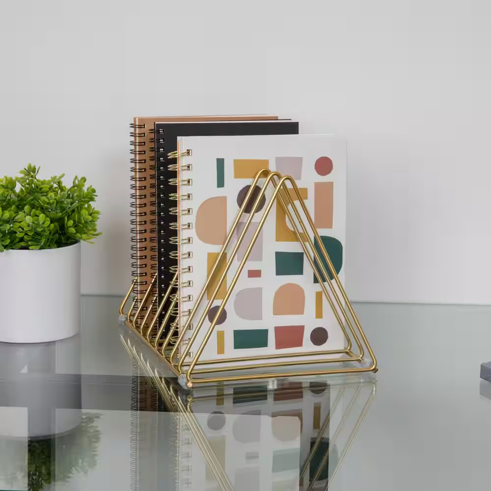 Gold Desk Organizer
