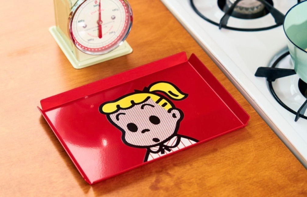 OSAMU GOODS Aluminum Tray Jill Retro Desk Organizer Plate Cute New Korea Japan