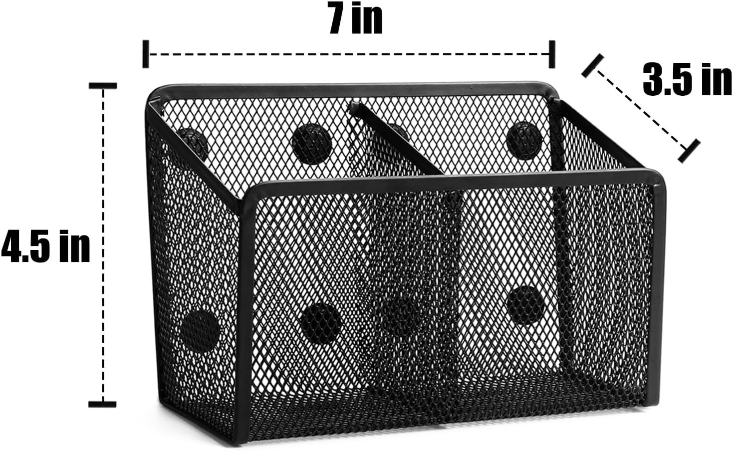 Magnetic Pencil Holder – Extra Strong Magnets Mesh Marker Holder Perfect for …