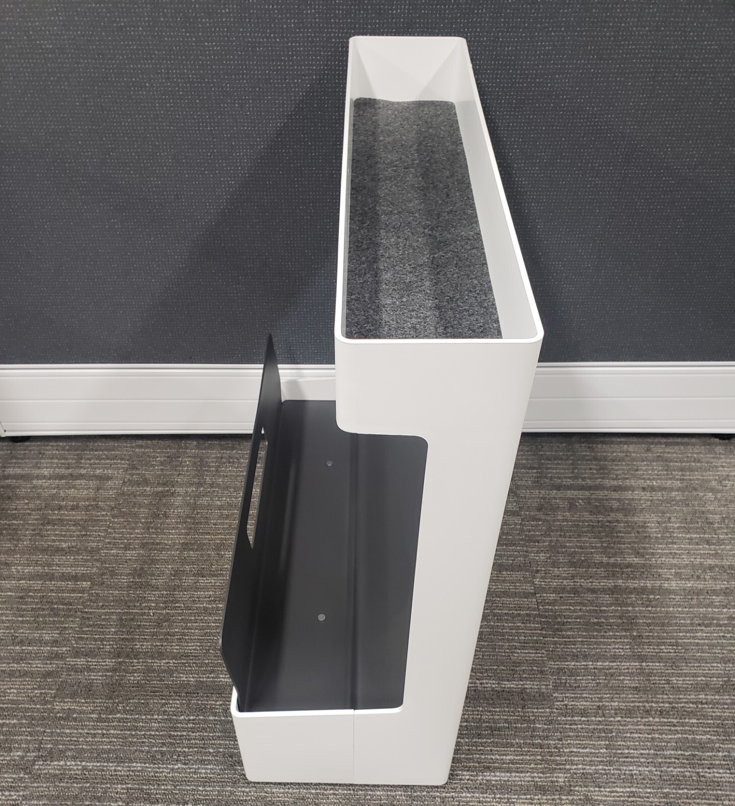Steelcase SOTO Mobile Desk Caddy on Casters Workspace Storage 23.75 x 21 x 9.5